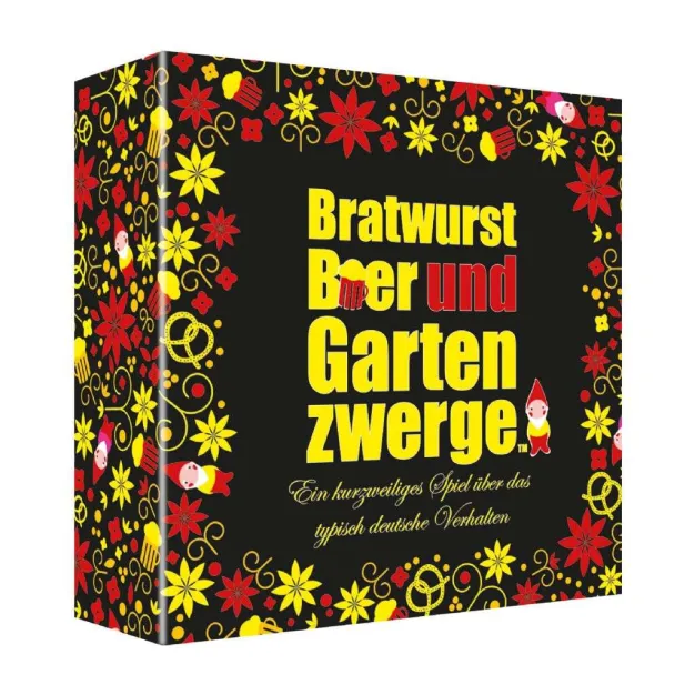 Bratwurst, Bier & Gartenzwerge - Karton