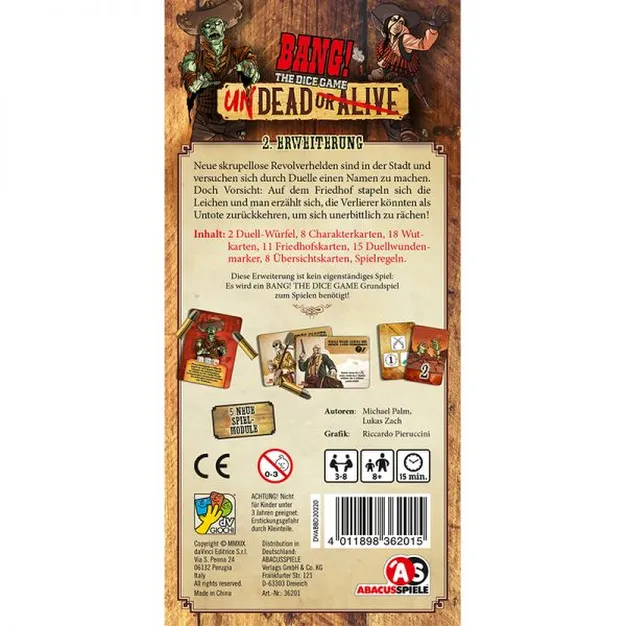 Bang! The Dice Game - Undead or Alive