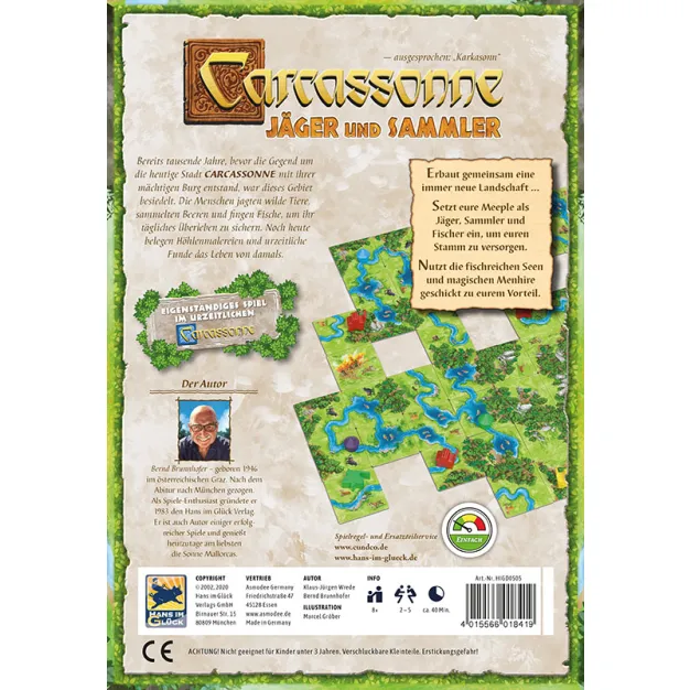 Carcassonne: Jäger und Sammler - Karton