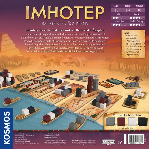 Imhotep - Rückansicht
