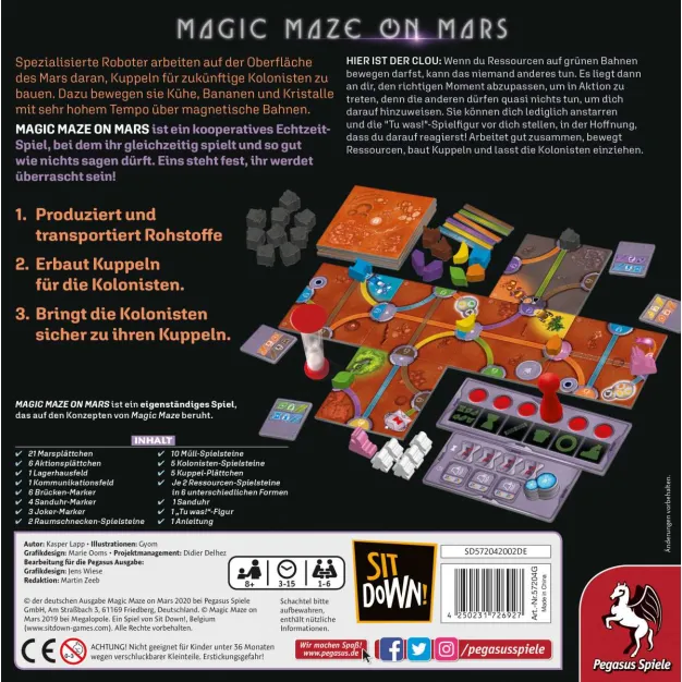 Magic Maze: on Mars