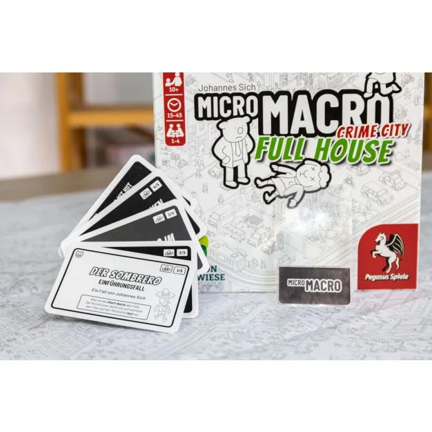 MicroMacro: Crime City 2 Full House - Material