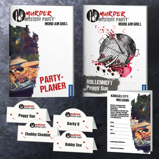 Murder Mystery Party: Mord am Grill - Material
