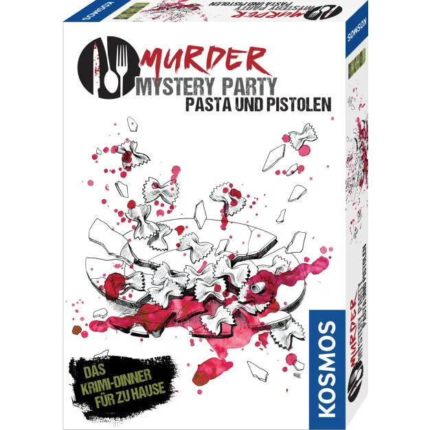 Murder Mystery Party: Pasta & Pistolen - Karton