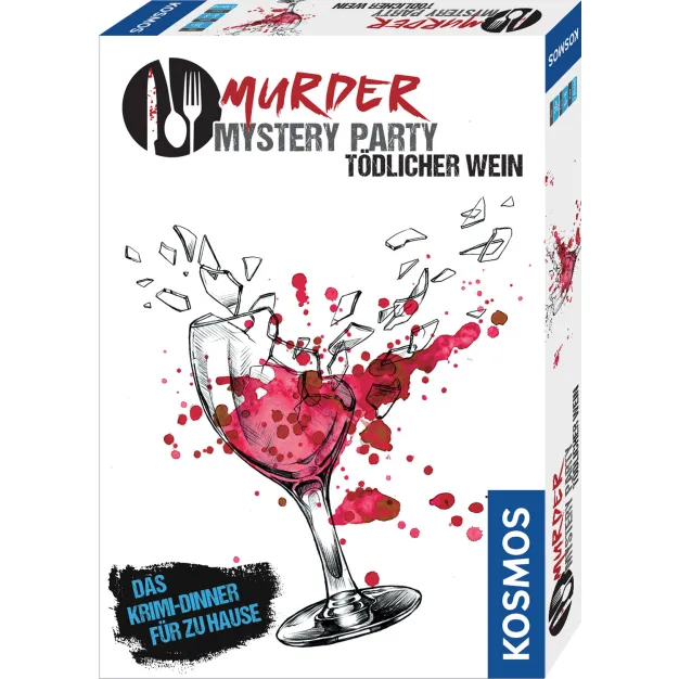 Murder Mystery Party: Tödlicher Wein - Karton
