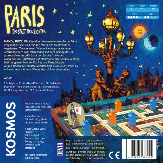 Paris: Die Lichter der Stadt - Rückansicht