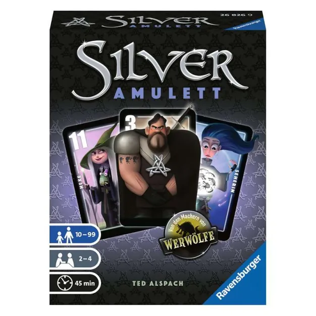 Silver Amulett - Frontansicht