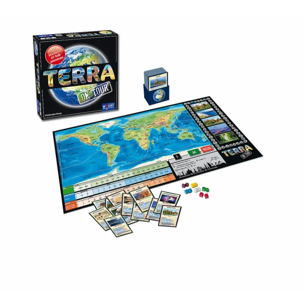 Terra: on Tour - Spielaufbau