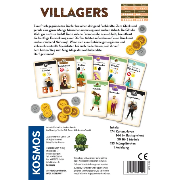 Villagers: Bau dir dein Dorf - Rückansicht
