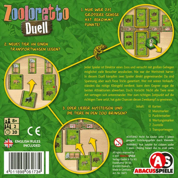 Zooloretto: Duell
